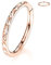 16G Pfeil Conch Ohrring Septum Ohrstulpe Helix Clicker Aufklappbarer Segmentring Nasenringe Roségold 316L Chirurgenstahl Nahtloser Clickerring 8mm Knorpellappen Tragus Hoop Daith Piercingschmuck