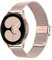 TRUMiRR Kompatibel mit Galaxy Watch 5 40mm 44mm/Galaxy Watch 4 Armband, Mesh Gewebte Edelstahl Uhrenarmband Metall Armband für Samsung Galaxy Watch 5