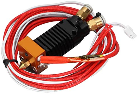 2 In 1 Out Hotend Kit, 12V 3D Drucker Extruder Dual Color Metall Hotend Extruder Kit mit Kabel mit 2 in 1 Out Druckkopf für Ender 3 für CR10S Pro(#2)