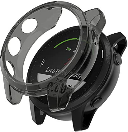 Tyogeephy Compatibile con Garmin Forerunner 945 LTE Custodie, Sostituzione Schermo Protettore Custodia TPU Antiurto Custodia Guard Magro Bumper Shell per Garmin Forerunner 945 LTE Watch