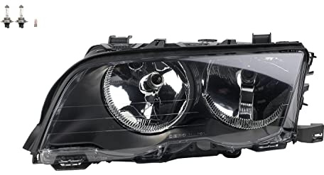 Johns, Scheinwerfer Halogen HSW passend für BMW 3er E46 02/98-08/01 Links Leuchtmittel