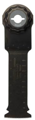 Makita E-08551 StarlockMax® oszillierendes Multifunktionswerkzeug, 3,8 cm, Hartstahl, gebogene Klinge