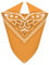 Van Der Rich ® - Bandanas aus 100% Baumwolle Kopftuch für Herren Damen (Senf, One Size)
