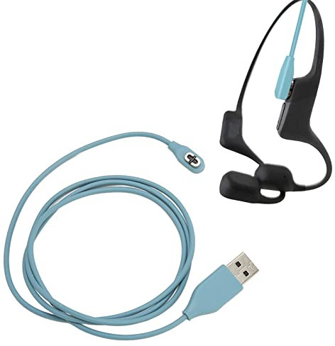 Charger Charging Cable for AfterShokz Aeropex AS800 for AfterShokz Aeropex OpenComm ASC100 Bluetooth Headset, USB Earphone Fast Charging Cord (blue)