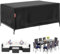 VniYors Funda Mesa Exterior Impermeable, 210d Funda Muebles Exterior Impermeable, Tela Impermeable Funda Mesa Jardin Impermeable, Anti-UV Funda Bicicleta Exterior Impermeable (242 * 160 * 100cm)