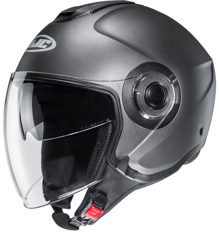 HJC, Motorrad-Jethelm i40N Semi Mat Titanium, XXL