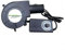 Hasaller Ventilatore DC 12V Ventilatore di raffreddamento Ventola Turbo Turbina Ventilatore d'aria Ventola di raffreddamento per gonfiabili BBQ Picnic Attrezzatura da campeggio per il riscaldamento