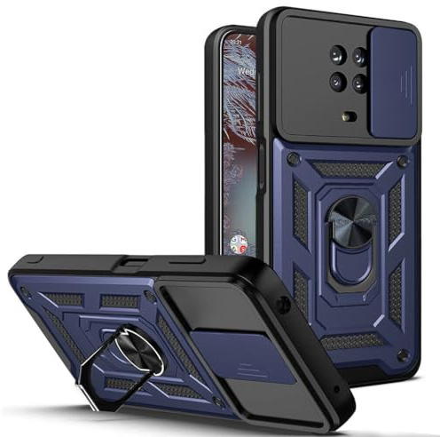 betterfon Handyhülle für Motorola G10 / G20 | Stoßfest & Kratzfest | Mit Kameraschutz, Anti-Fingerabdruck & robustem Panzerschutz-Design | Blau