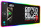 RGB Gaming Mauspad 15W Qi Mousepad LED 800x300x4mm 10 Beleuchtungsmodi mit 10W Schnellladung Qi Kabelloses Laden für I-Phone 13/13 Pro Handy, Kopfhörer, Wasserdicht, rutschfest (BAYC)