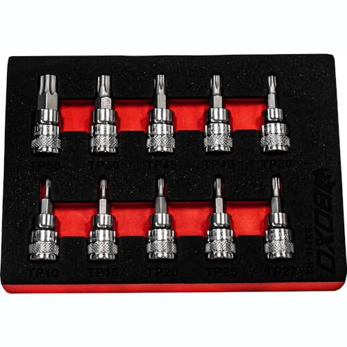 3/8 Drive Torx Plus Bit Socket Set 10 Pcs BOXO BX716-R2