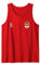 Luxemburg Nummer 5 Trikot Flagge Fußball # fünf Tank Top