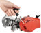 MINRS 49CC 2 Takt Motor, Mini Motor, Einzelzylinder Dirtbike Motor Luftgekühltem, Pullstart Upgraded CVT Gearbox 1.9kw 3PS für Mini Dirt Bike, Beach Bike, ATV