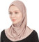 Amira Hijab Kopftuch Damen Muslimisch - Taupe Instant Kopftuch - Ready To Wear Schal - One Piece Amira Hijab Schal - Kopftücher Für Damen - Moderne Islamische Hidzab Kopftücher (Taupe)