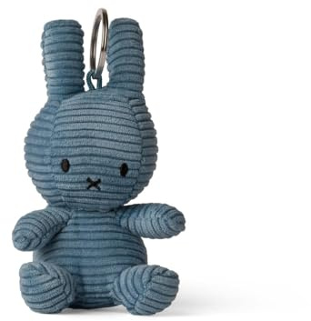 Miffy Schlüsselanhänger Cord Aviator Blue ECO 10 cm