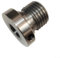Adattatore per mandrino di precisione per tornio legno, convertitore filettato 18-33 mm, per accessori per tornitura del legno, nero (da 25 mm a 18 mm)
