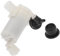 Partuto Windshield Washer Pump W/Grommet Windshield Washer Fluid Pump Fit for Mazda 2 2007-2015 Windshield Wiper Pump No.DG8067482 - Pack of 1 Replacement