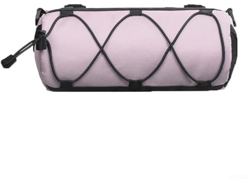 MeevrgR Nylon Radfahren Vordertasche Rennrad Lenkertasche mit Schultergurt Mountainbike Vordertasche (Lila)