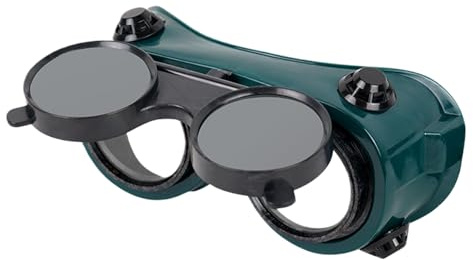 Lunettes de soudage rabattables – Lunettes de brasage de sécurité | Lunettes d'arc de protection des yeux à coupe plasma | Outil de meulage confortable | Équipement de protection soudeur