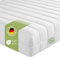 DREAMSTAR Simple Flex Duo 7-Zonen Matratze 80x200 cm | Ergonomische Kaltschaummatratze | Öko-TEX® | H2 & H3 I Hypoallergen & Antibakteriell | 12 cm hoch 80 x 200 cm