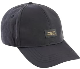 camel active Herren Wasserabweisende Cap | Cap mit wasserabweisender Funktion und verstellbarem Verschluss, Regular Fit