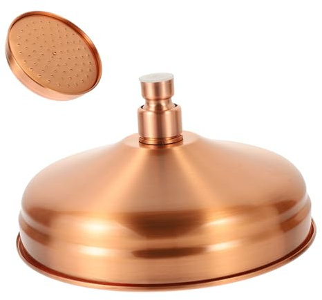 Gatuida 1 Pz Doccia a buca di rame doccia e tubo flessibile bronzo spray nebulizzatore a pressione pioggia bagno doccia soffione in rame Guochi per la doccia irrigatore doccia bagno rosso