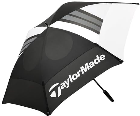 TaylorMade Golf 68 Inch Tour Double Canopy Umbrella