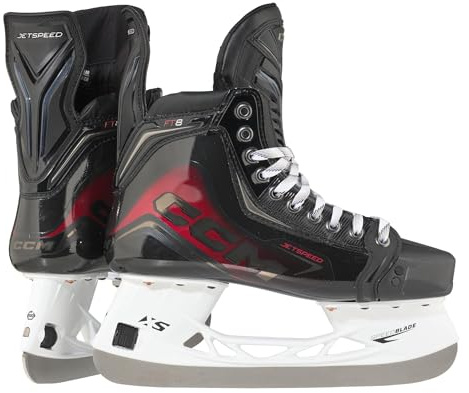 CCM Jetspeed FT8 Senior Eishockey Schlittschuhe (10.5 = EU 46, Passform: Wide)