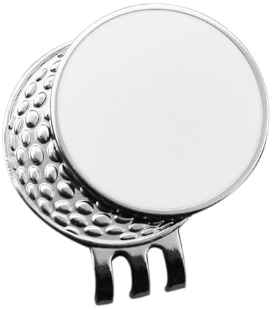 Golfballmarker - Golfball Marker Clip | Markierung von Discgolf -Divot -Werkzeug | Leere Ballmarkierungen | Golfzubehör aus rostfreiem Stahl zum Spielen von Grün-, Übungs- und Turnierspielen