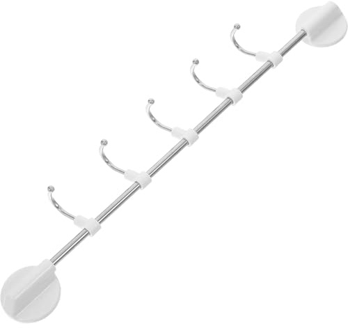 Support Magnétique Frigo Blanc en PP pour Porte-couverts et Serviettes | Rangement Aimanté Frigo, Rangement la Cuisine Magnétique, Usage Frigo ou Barbecue, Style Simple et Élégant