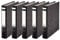 Leitz hochwertiger Ordner 180°, schmal | 5er Pack, Schwarz , 1