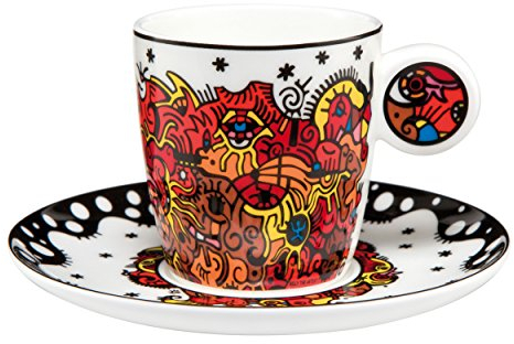 Goebel Pop Art Celebration Sunrise - Espressotasse Bunt