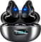 Cuffie Bluetooth,Auricolari Bluetooth 5.3 Ossea Clip Controlli Sfioramento con Mic Stereo Design dell'orecchio a Clip Cuffie Senza, Impermeabili Cuffiette Bluetooth per iOS/Samsung/Android/xiaomi