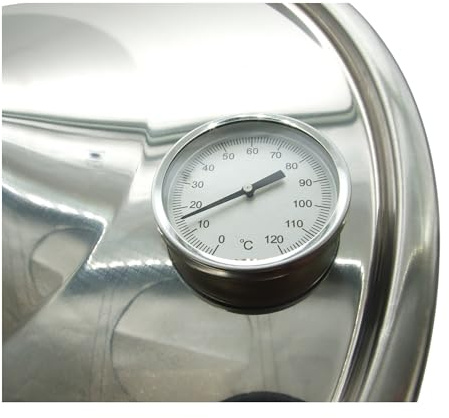 Thermomètre pour Alambic De 1/2 - 0°C à 120 °C pour Condenseur, Fumeur