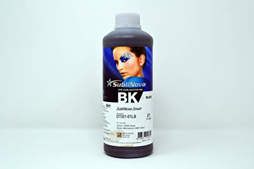 Ink Tec Sublinova Smart DTI Dye Sublimation Inks (Black, 1 Litre)