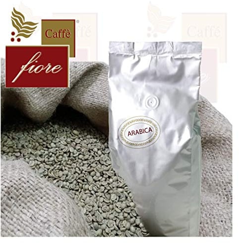 500 g. Caffè Verde crudo in grani Qualità Arabica Torrefazione Caffè fiore