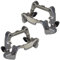 2x Bremssattelhalter Schrauben Hinterachse links rechts