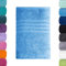 Lavea Handtuch, Himmelblau, 50 x 100 cm Premium Frotteeserie Bali | GOTS Zertifiziert, 100% Bio Baumwolle