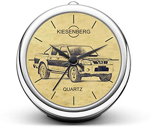 KIESENBERG Design Tischuhr Geschenke für Navara D22 Fan Uhr T-4761