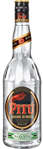 Cachaça Pitu Premium do Brasil 700 ml | Cachaça |700 ml | 38% Alkohol | PITÚ Importadora Exportadora | Geschenkidee | 18+