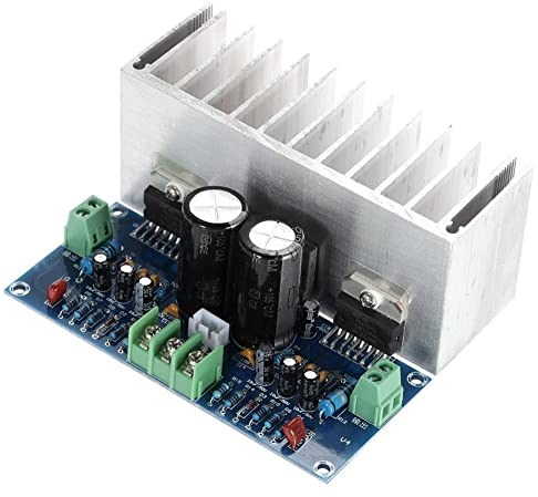 Fasizi TDA7293x2 2 Canali 100W+100W Digital Stereo Audio Amplificatore Scheda 2.0 con Cavo HIFI