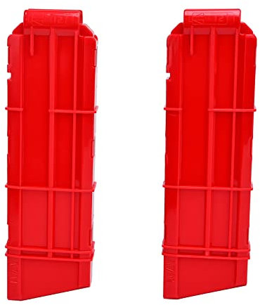 lififun Ultra Magazin, 12-Dart Magazin-Dart-Clips für Nerf Ultra, 2 Stück, schwarz (rot)