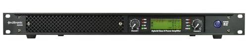 Citronic | Hybrid Class-H Power Amplifier | 2 x 1200W @ 2ohm, 1U