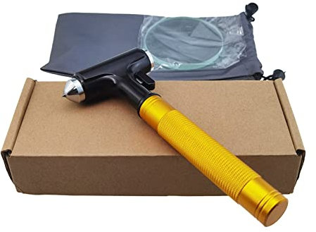 Marteau de secours pour voiture - Marteau en verre cassé - Marteau d'artefact