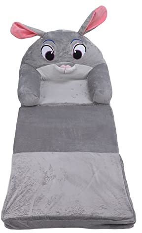 Tbest Sofas, Kindersofa, Niedliches Cartoon-Klappsofa, Kleines Schlafsofa, Mädchen, Prinz, Baby, Kleinkind, Dual-Purpose, Ld (3-stöckig)