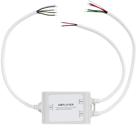 B·LED BARCELONA LED - Amplificador de señal/Repetidor RGBW estanco 12-24V DC - 6A/canal - IP67