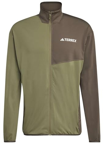 adidas Herren Terrex Multi CLIMAWARM Full Zip Tech Fleece Jacket