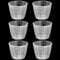 ElevateTech 6pcs 160 ml Rice Measuring Cup, Small Laundry Cup Plastic Transparent Laundry Detergent Cup Perfect for Meal Prep Baking Cooking