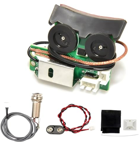 Xnuiasqe For VT1 Acoustic Guitar Pickup System Tail Nail Pickup Pickup Equalizer System for VT1 Classical Ukulele Acoustic Guitar