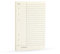 Spiral Notebook Refills, Refillable College Ruled Line A6 Planner Refill Paper for Filofax/Personal Journal, 45sheets/90pages,Harphia(A6 3.74 x 6.77'',Cornell)