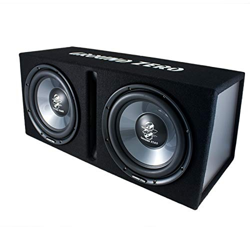 Subwoofer GROUND ZERO GZIB 2.300XBR 1400 watt cassa box doppio 30 auto SUB Auto